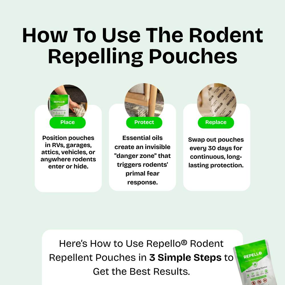 Repello® Rodent Repelling Pouches